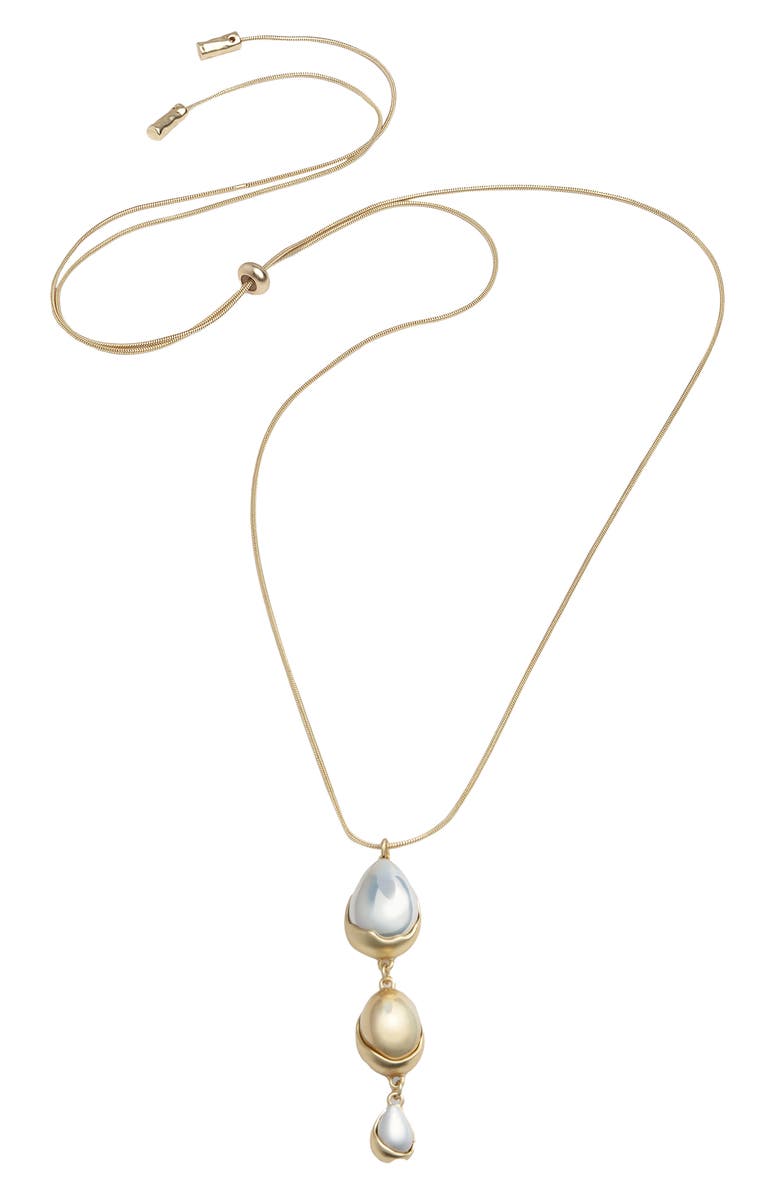 SAACHI Triplicity Orb Drop Necklace, Main, color,