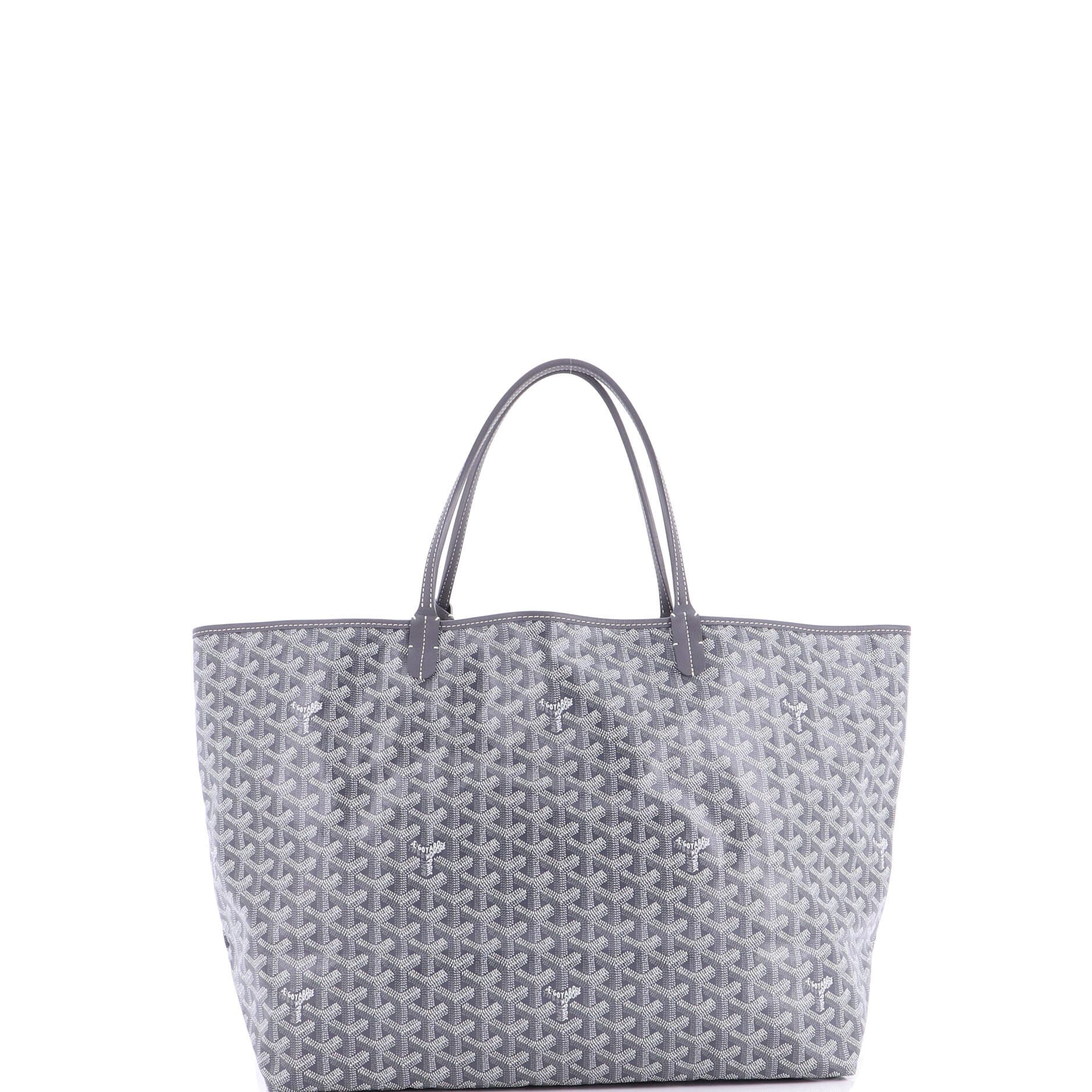 Pre-Owned Goyard Saint Louis Tote Printed Coated Canvas GM, Alternate, color, 