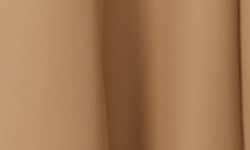 Mm By Max Mara Nocera Faux Leather Godet Midi Skirt In Brown