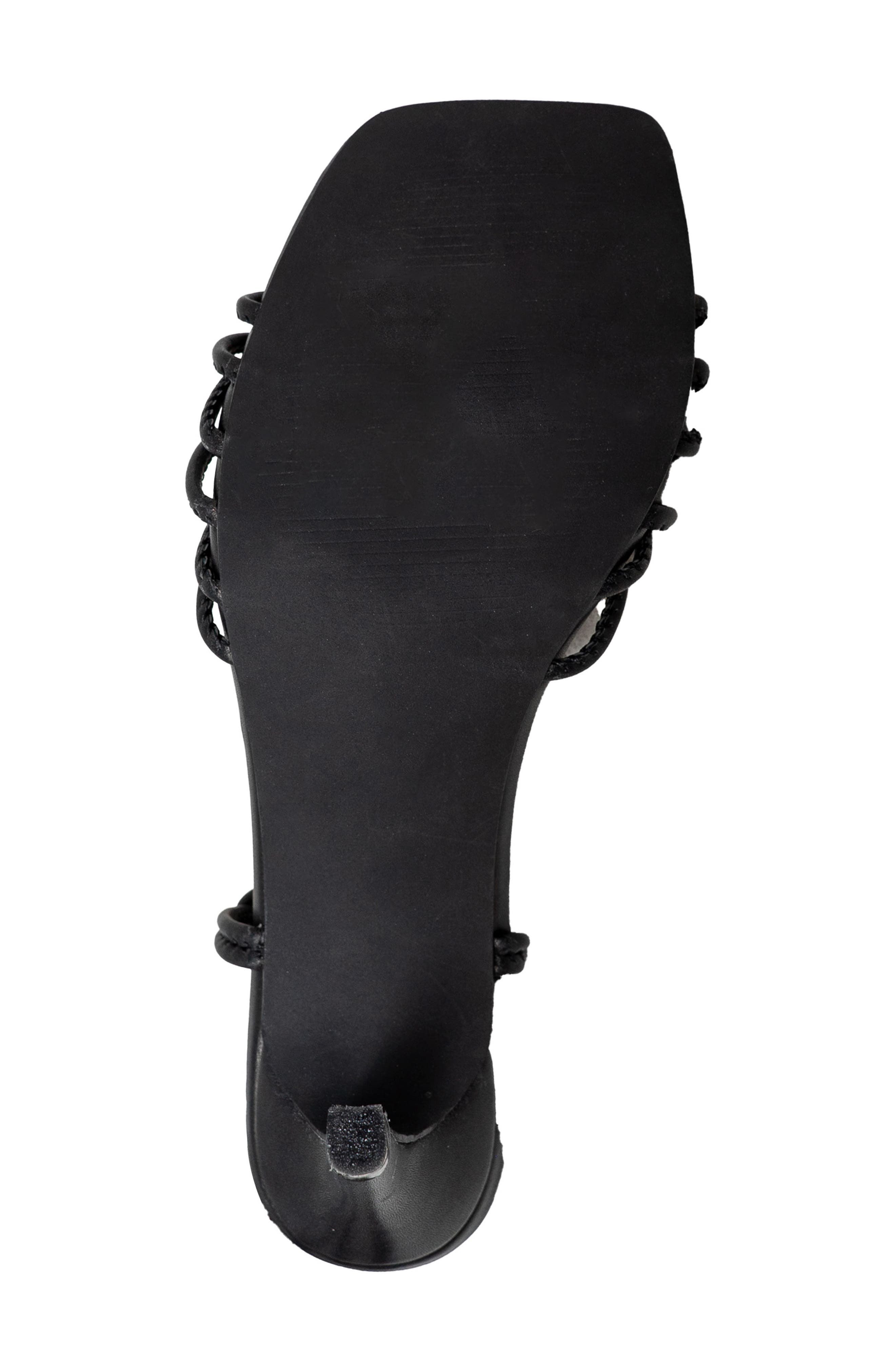 CHASE AND CHLOE Ankle Tie Sandal, Alternate, color, 