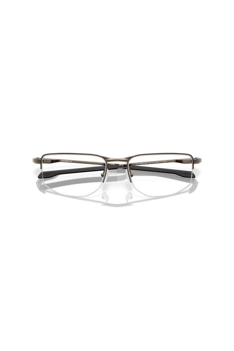 54mm Rectangle optical glasses, Alternate, color, Grey