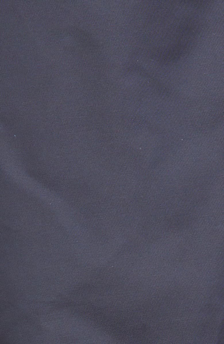 Moncler Logo Patch Swim Trunks, Alternate, color, 