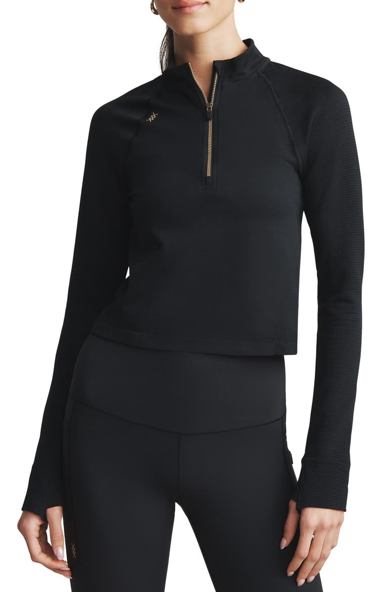 Rhone Breakaway Seamless Quarter Zip Pullover, Main, color, 