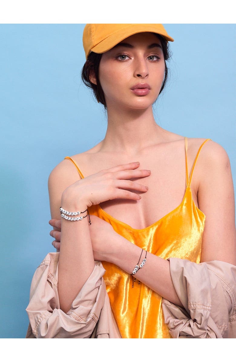 Venessa Arizaga BFF Bracelet Set, Alternate, color, Black