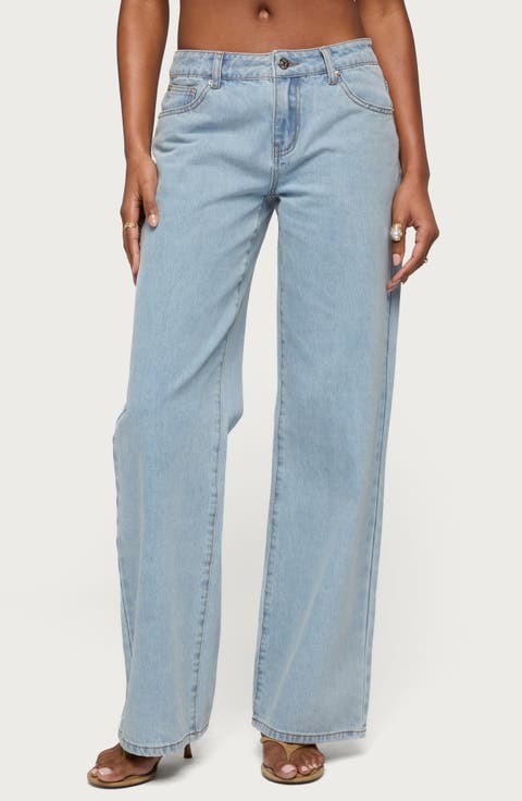 Raelynn Low Rise Baggy Jeans