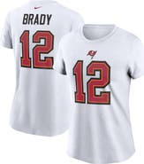 Nike Women's Nike Tom Brady White Tampa Bay Buccaneers Name & Number T-Shirt