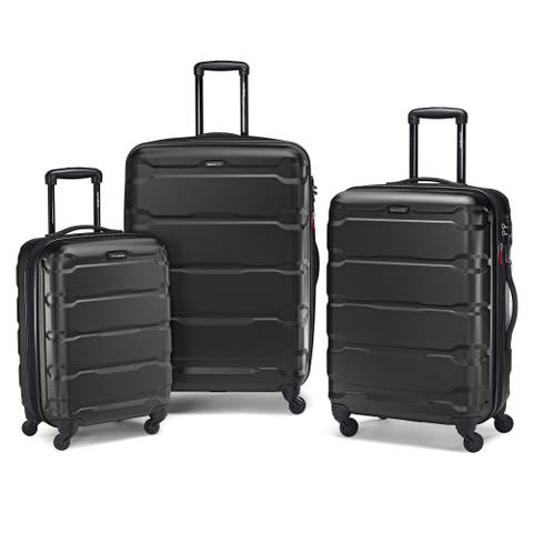 Omni PC Hardside Expandable (20"/24"/28") 3 Piece Spinner Luggage Set