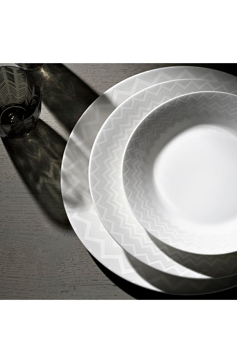 Missoni Bread And Butter Plate 2 Pcs. Set, Alternate, color, White