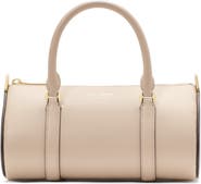 Kate Spade New York spade icon fine grain leather barrel bag