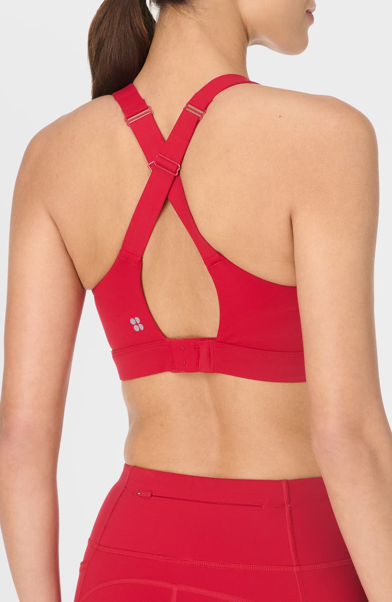 Sweaty Betty Power Pulse Sports Bra, Alternate, color, Pepper Red