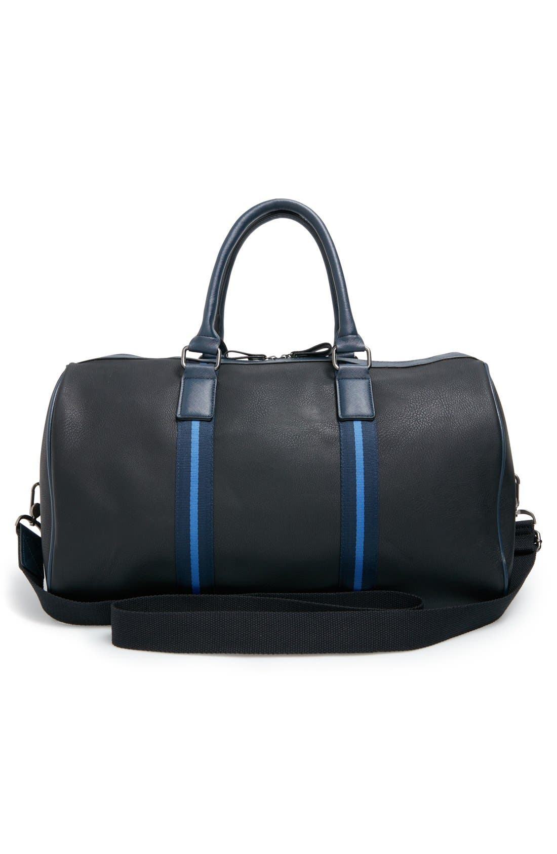 Ted Baker London Striped Duffel Bag, Alternate, color, 