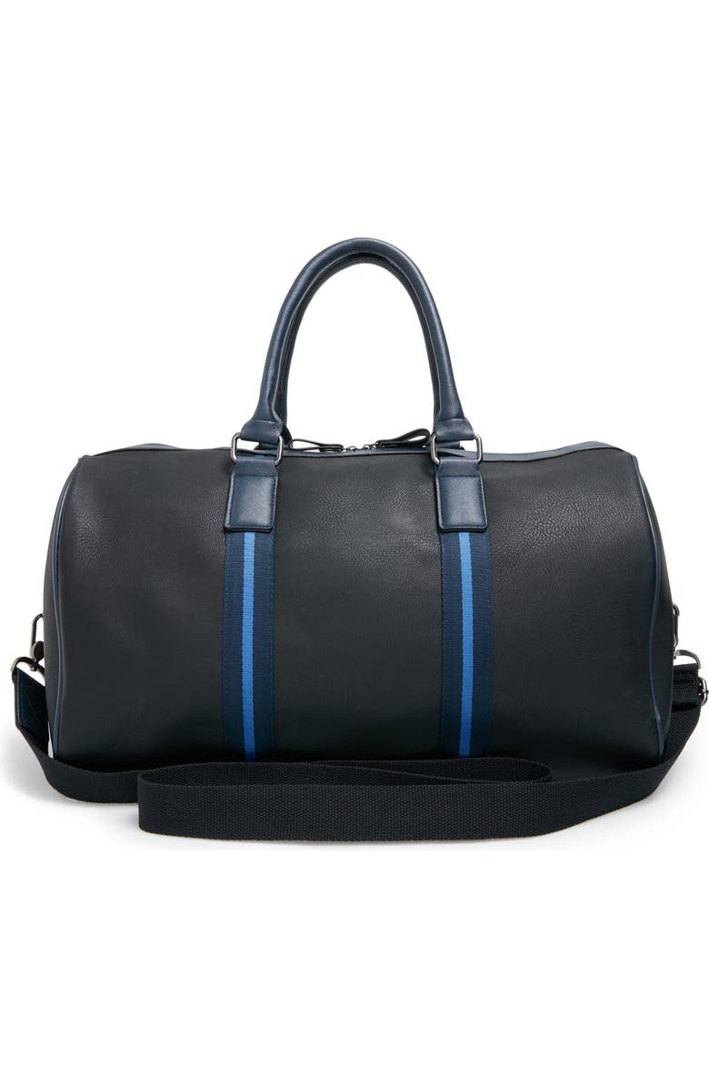 Ted Baker London Striped Duffel Bag, Alternate, color,