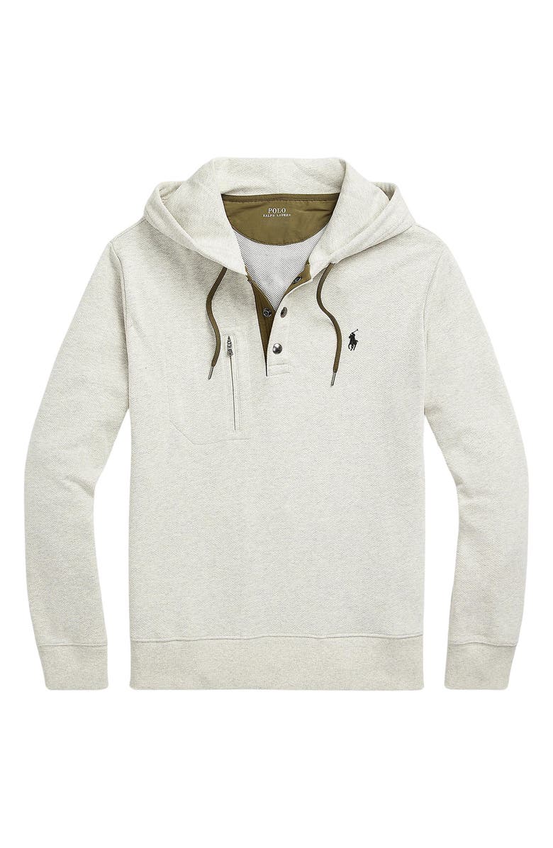 Polo Ralph Lauren Expedition Terry Cloth Pullover Hoodie, Alternate, color, 