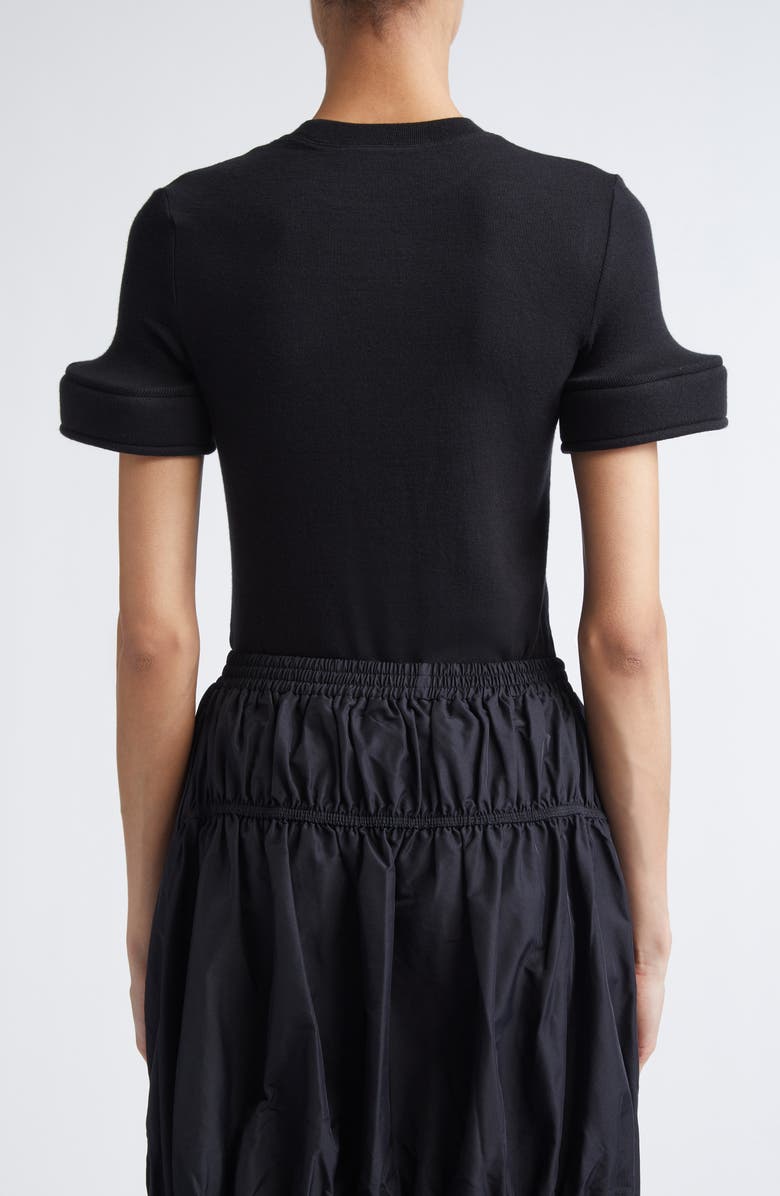 MELITTA BAUMEISTER Foam Cuff T-Shirt, Alternate, color, Black