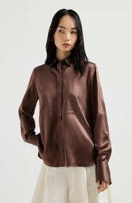 Brunello Cucinelli Satin shirt