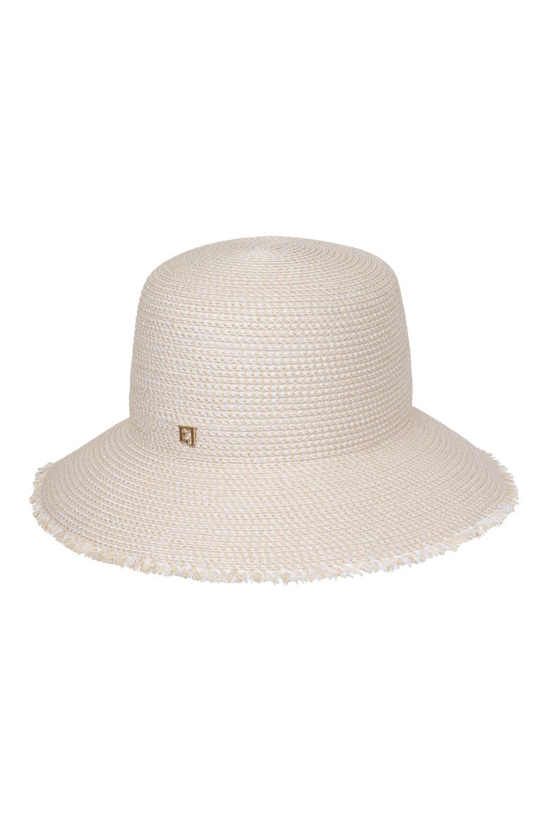 Squishee® Straw Bucket Hat, Alternate, color, CREAM