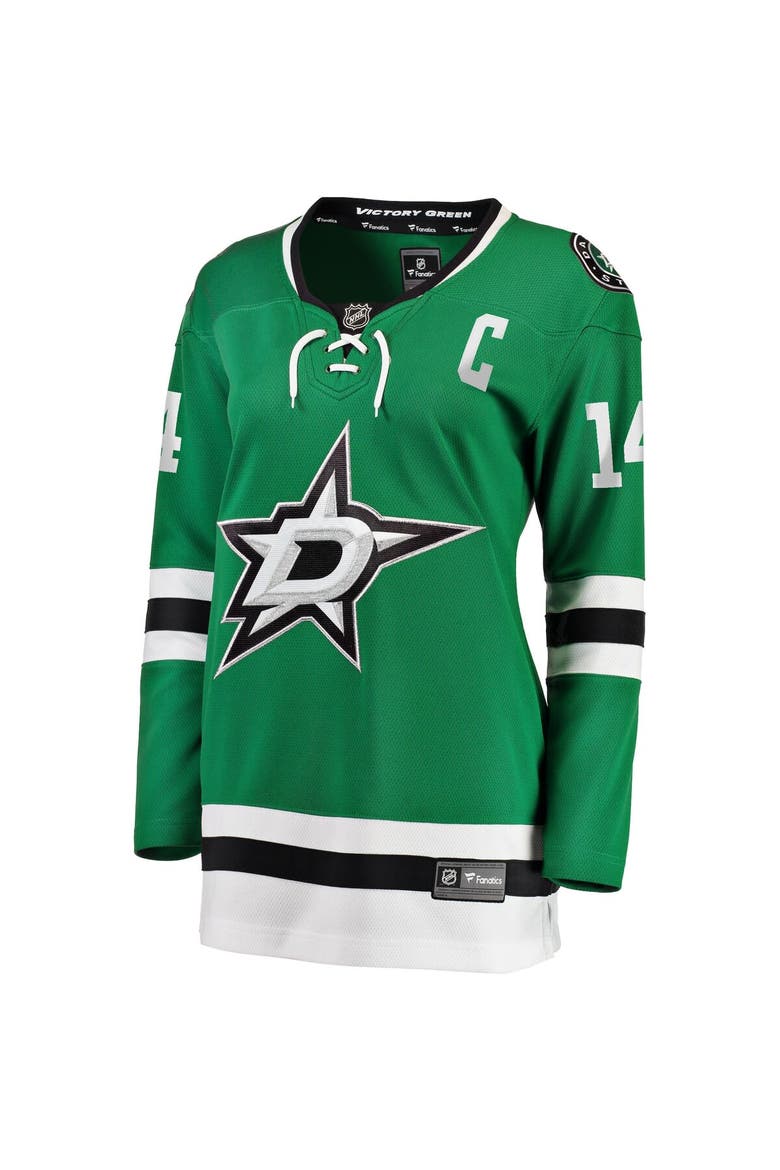 Women's Fanatics Jamie Benn Kelly Green Dallas Stars Captain Patch Home Breakaway Player Jersey, Alternate, color, Kelly Green