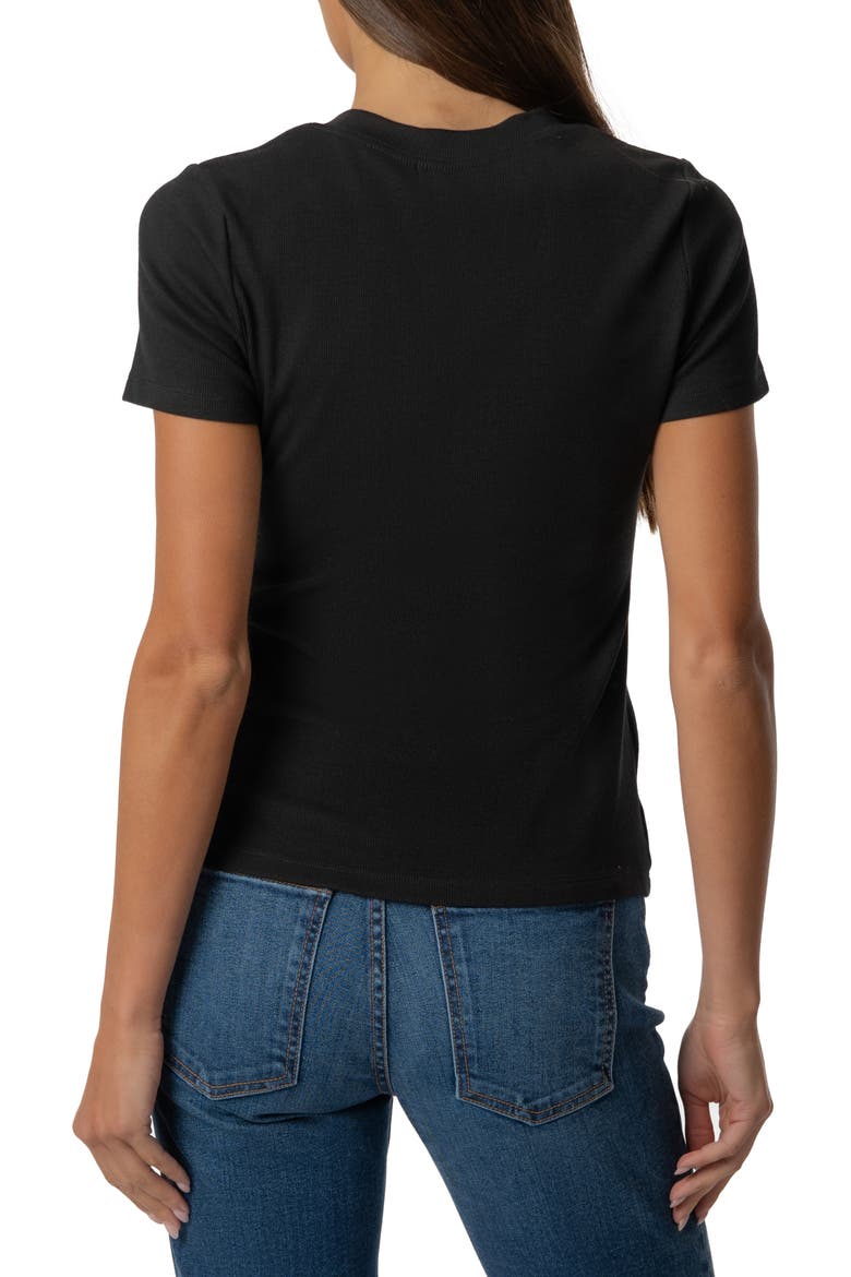 Langley Rib Top, Alternate, color, BLACK