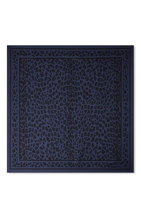 Square Scarf - Leopard