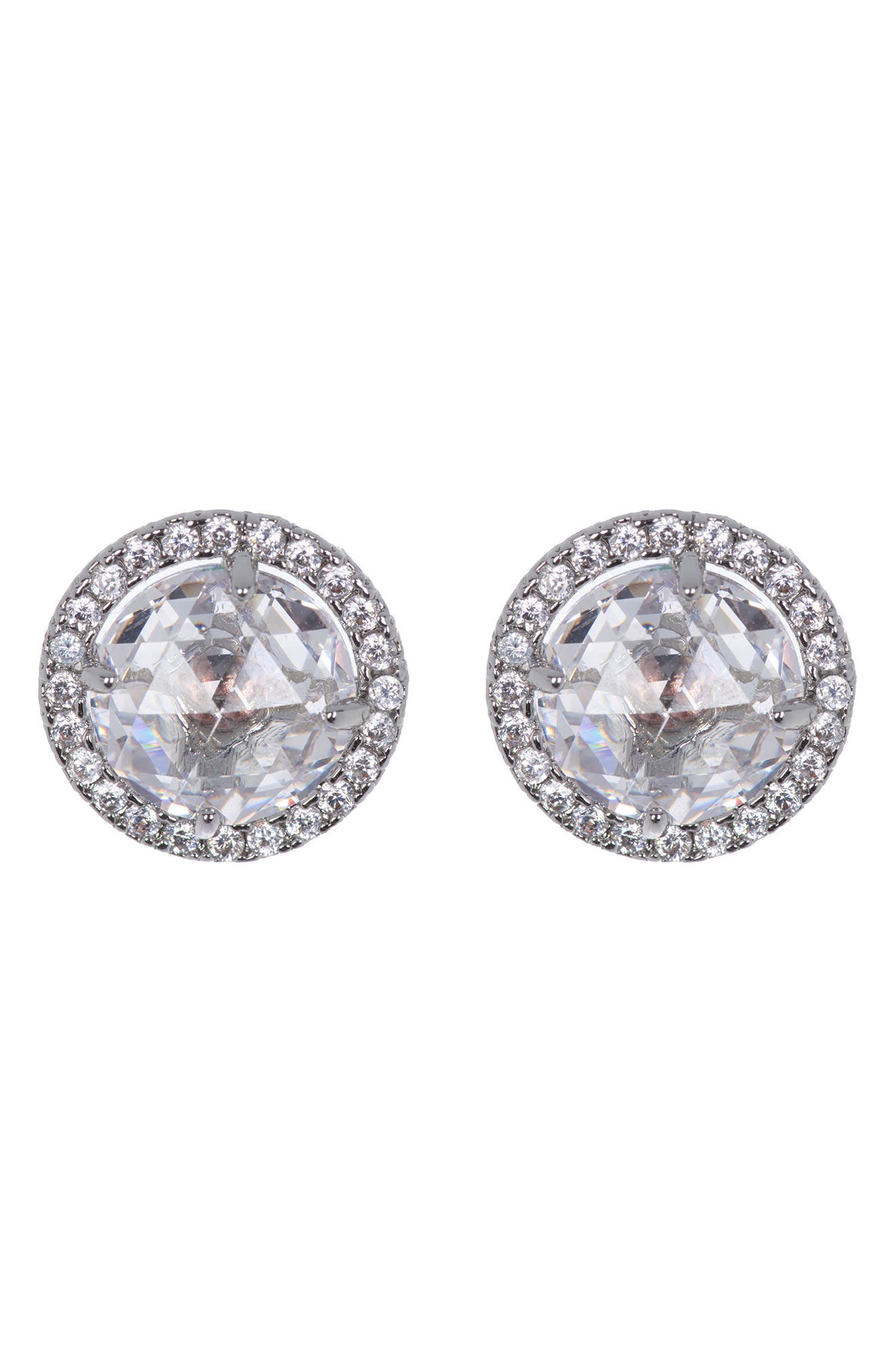 Kate Spade New York bright ideas pavé halo cz stud earrings