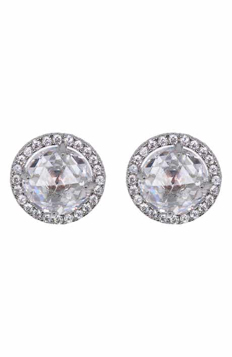 Kate Spade New York bright ideas pavé halo cz stud earrings