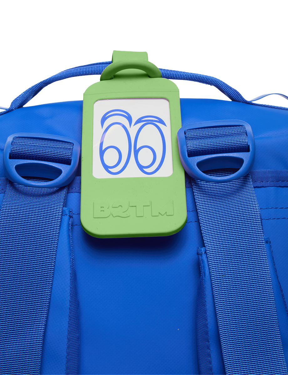 Baboon to the Moon Luggage Tag, Alternate, color, Mint Chip