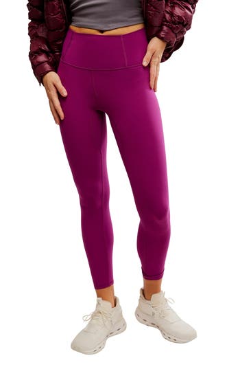 Fp Movement By Free People Fp Movement Never Better High Waist Leggings In Purple