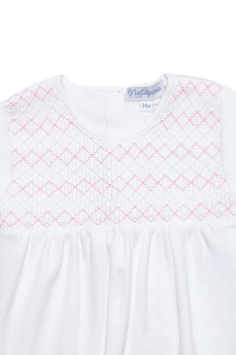 Signature Smocked Girls Gown - Baby
