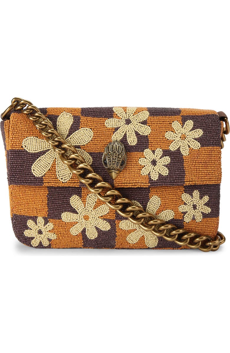 Kurt Geiger London Kensington Beaded Convertible Shoulder Bag, Main, color,