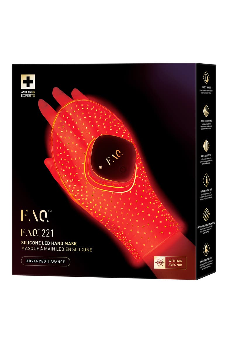 FAQ™ 221 Silicone LED + Near-Infrared Hand Mask, Alternate, color, NONE