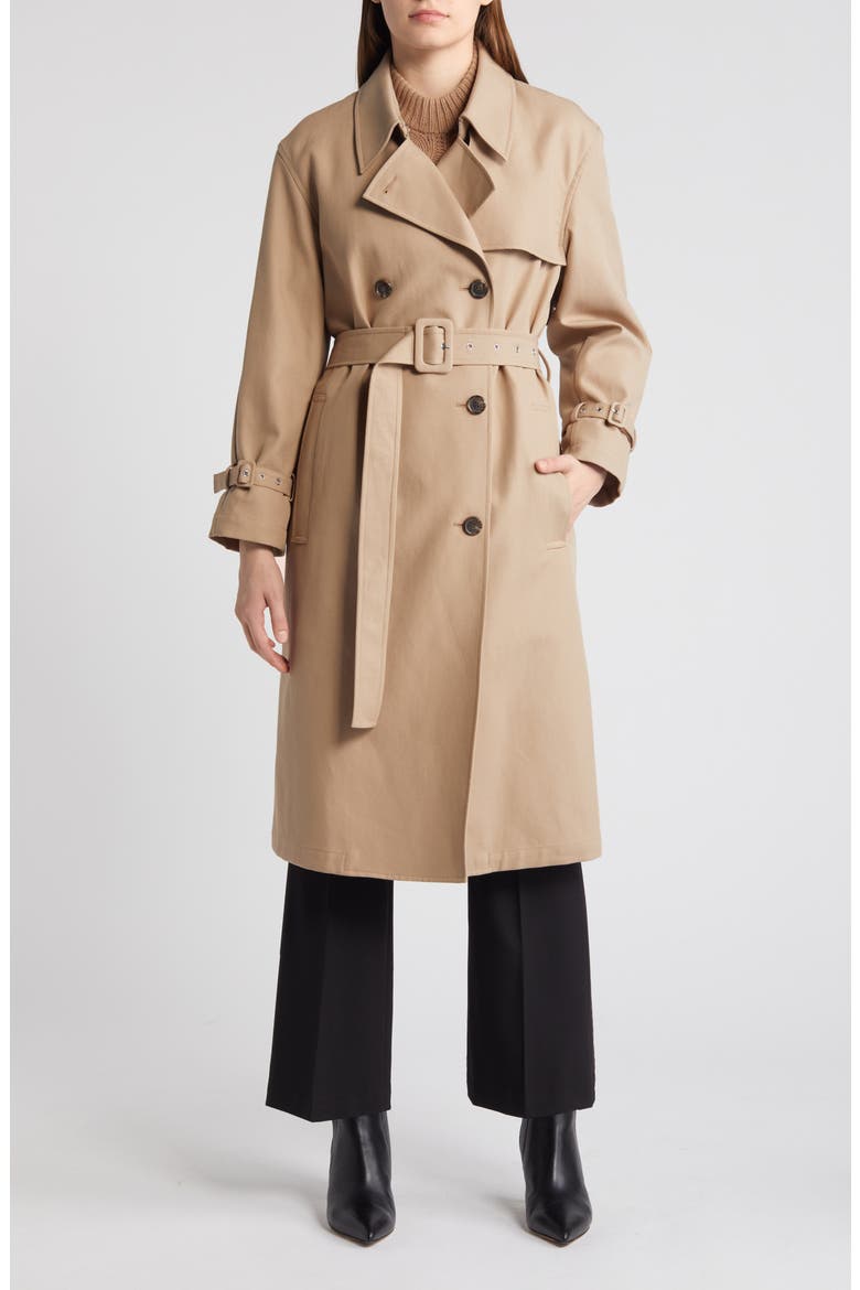 Cotton Twill Trench Coat (Women) | Nordstromrack