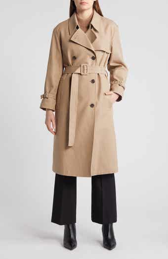 Theory Cotton Twill Trench Coat