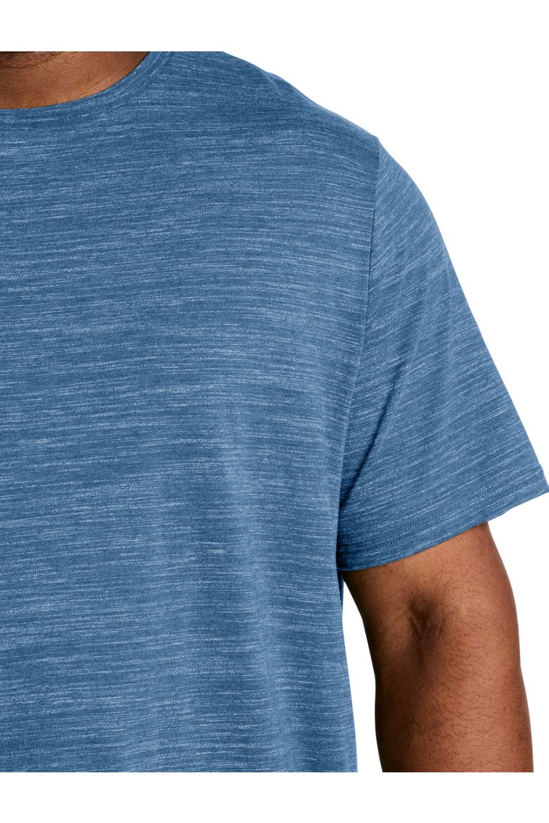 Big & Tall Space-Dyed T-Shirt, Alternate, color, DARK BLUE SD