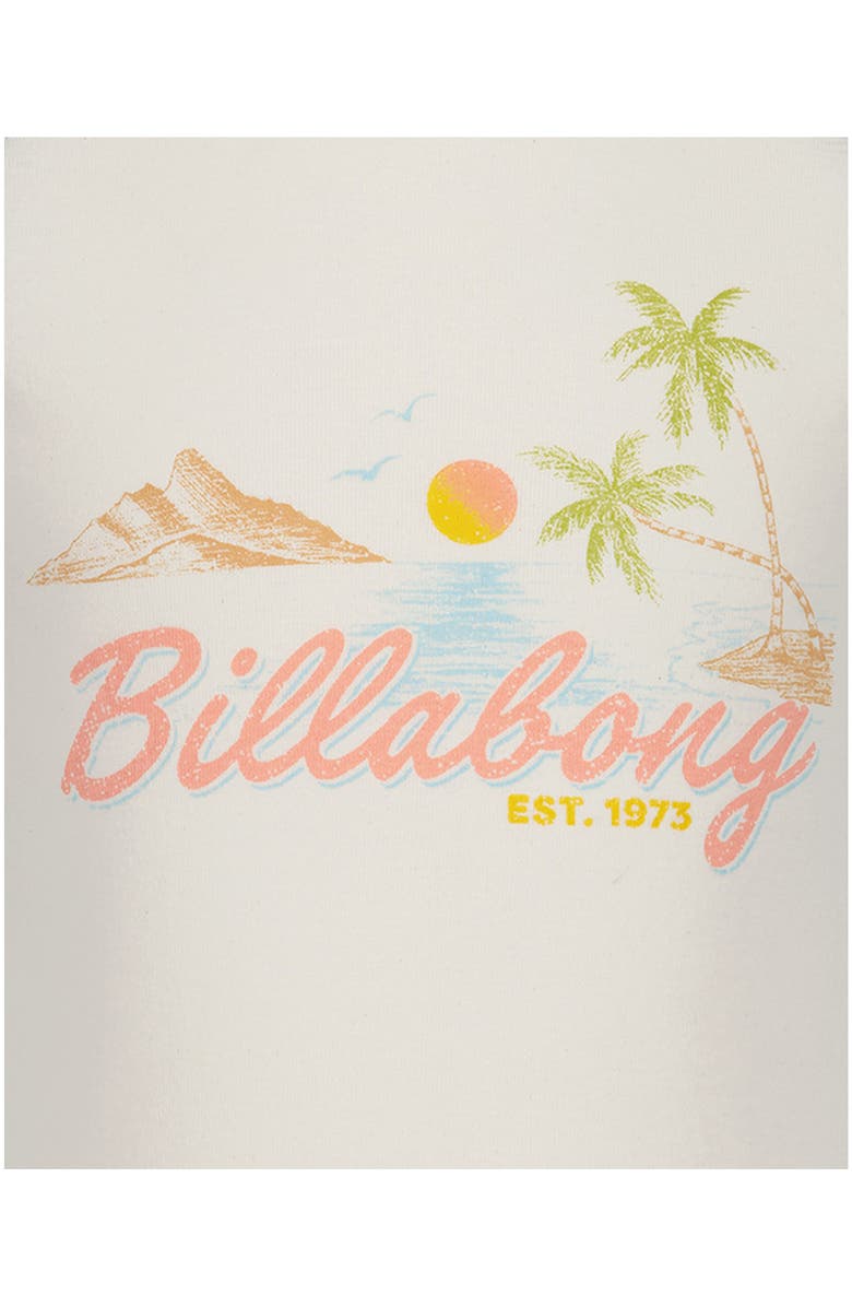 Billabong Kids' What a Vibe Raglan T-Shirt, Alternate, color, Black Sands