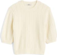 Madewell CloudSoft Short Sleeve Sweater