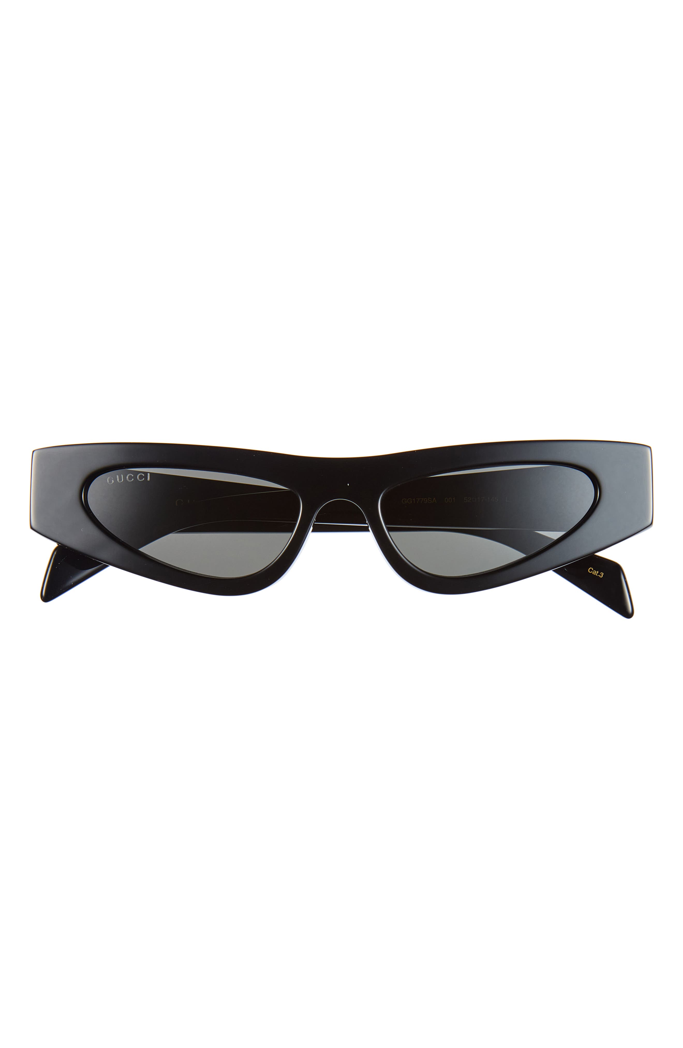 52mm Cat Eye Sunglasses