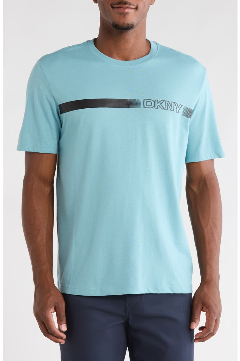 Carlo Crewneck T-Shirt, Main, color, CAMEO BLUE