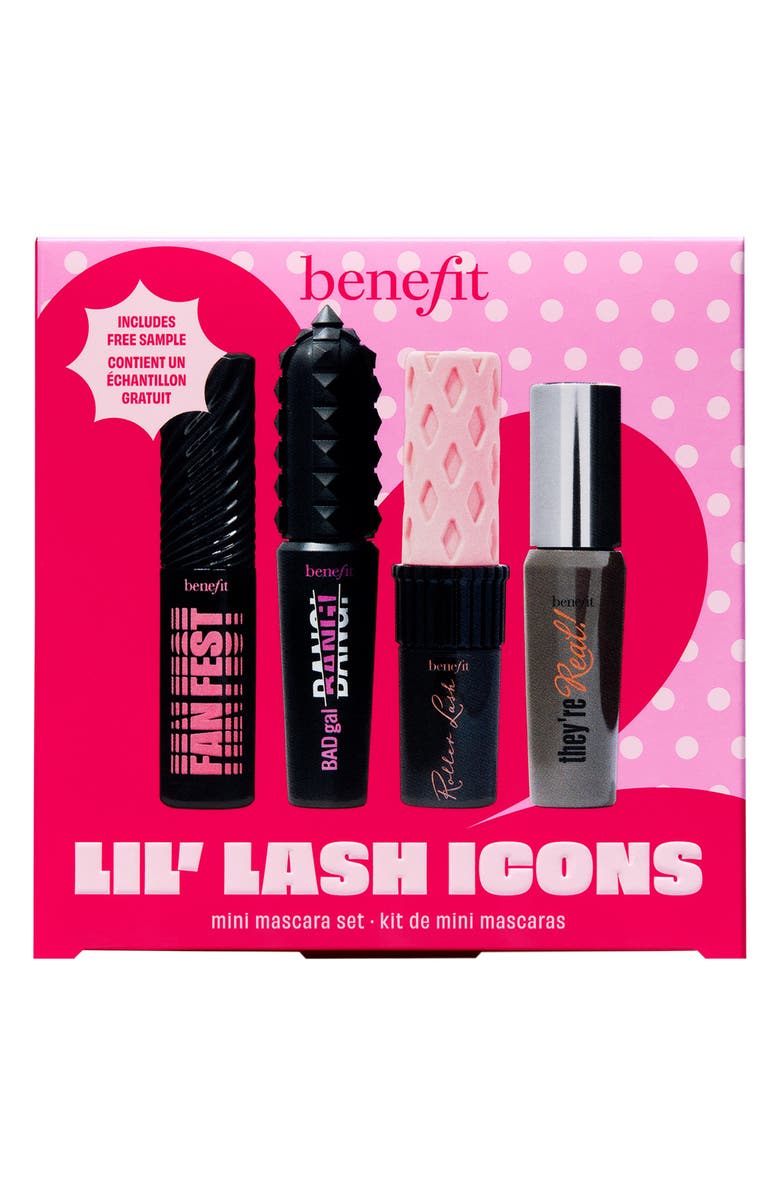 Benefit Cosmetics Lil' Lash Icons Mini Mascara Set $64 Value, Alternate, color,