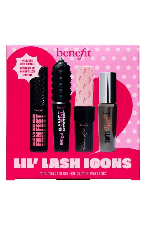 Benefit Cosmetics Lil' Lash Icons Mini Mascara Set $64 Value