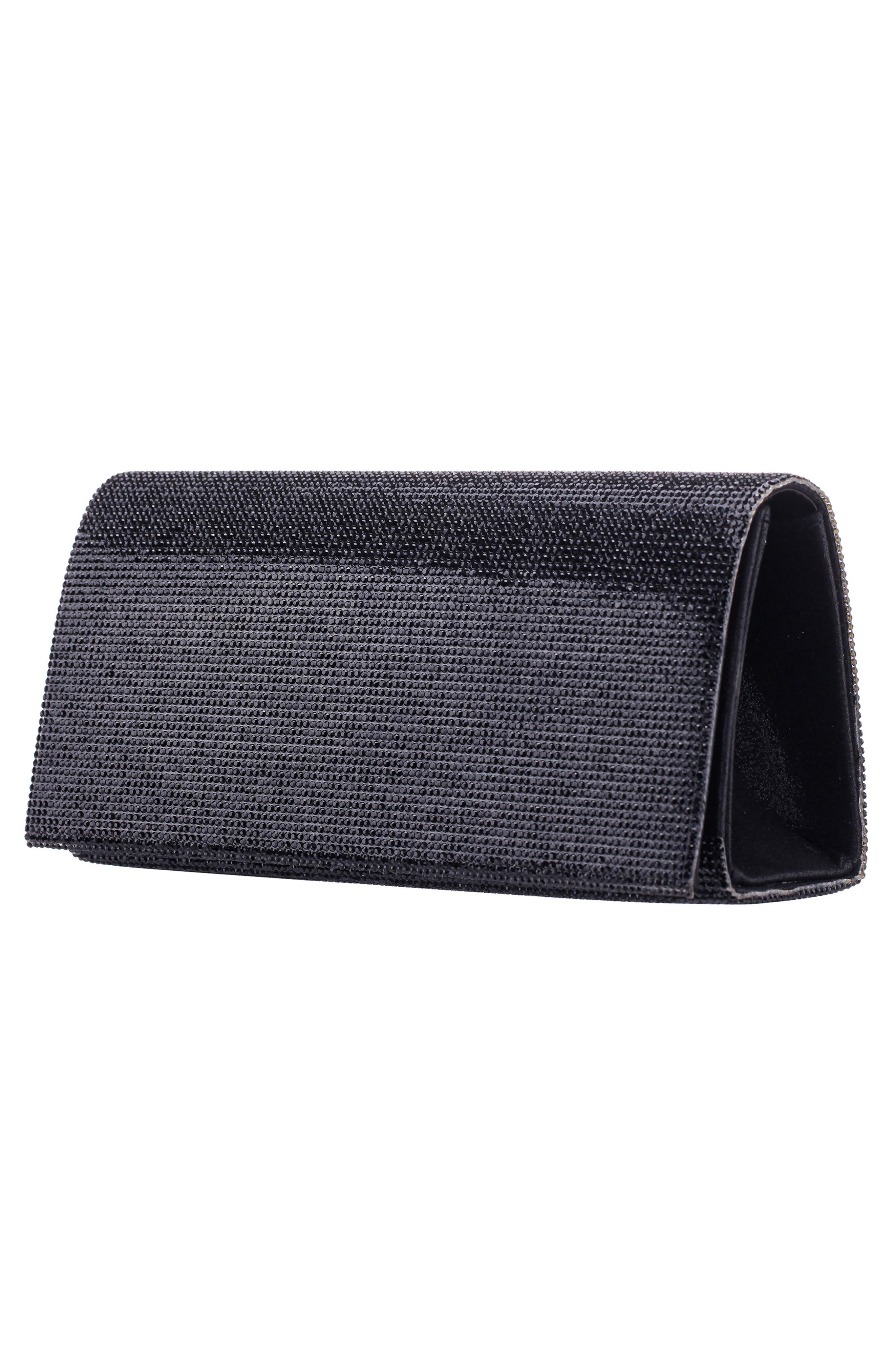 Nina Deva Clutch, Alternate, color, Black