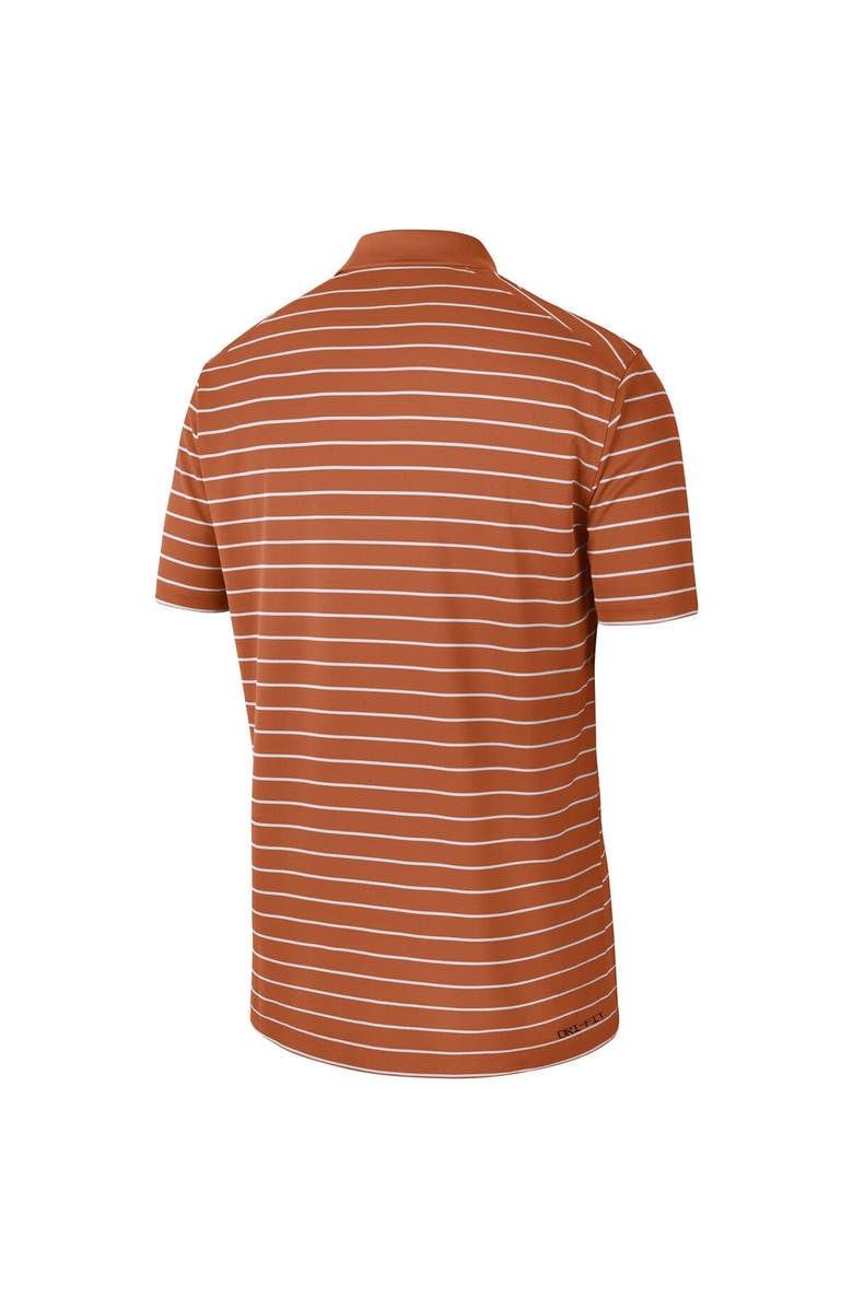 Nike Men's Nike Burnt Orange Texas Longhorns Icon Victory Coaches 2023 Early Season Performance Polo, Alternate, color, 