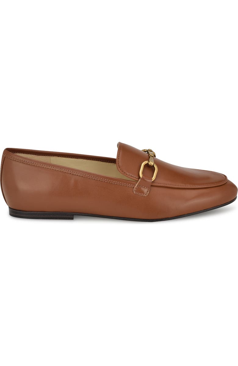 Nine West Brayci Bit Loafer, Alternate, color, Dark Natural