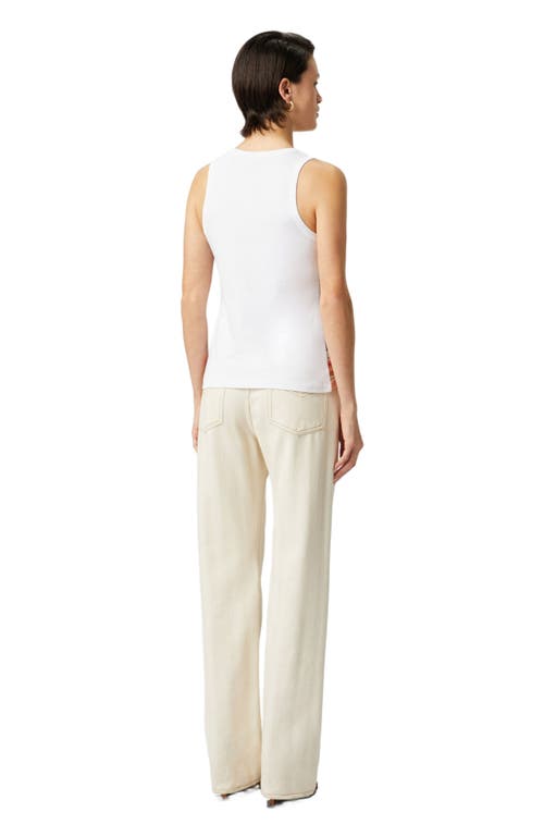 MISSONI MISSONI TANK TOP WITH KNITTED INSERT IN GREEK LAMÉ MOTIF