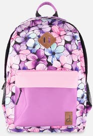 Deux par Deux Floral Spacious Durable Backpack