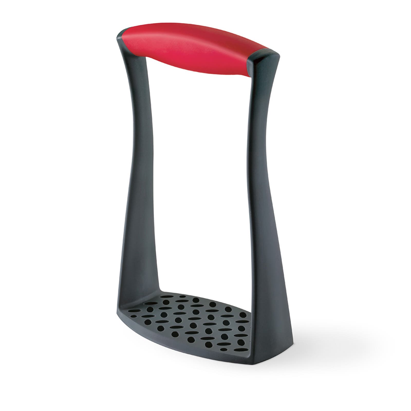 CUISIPRO Fiberglass Potato Masher in Black 