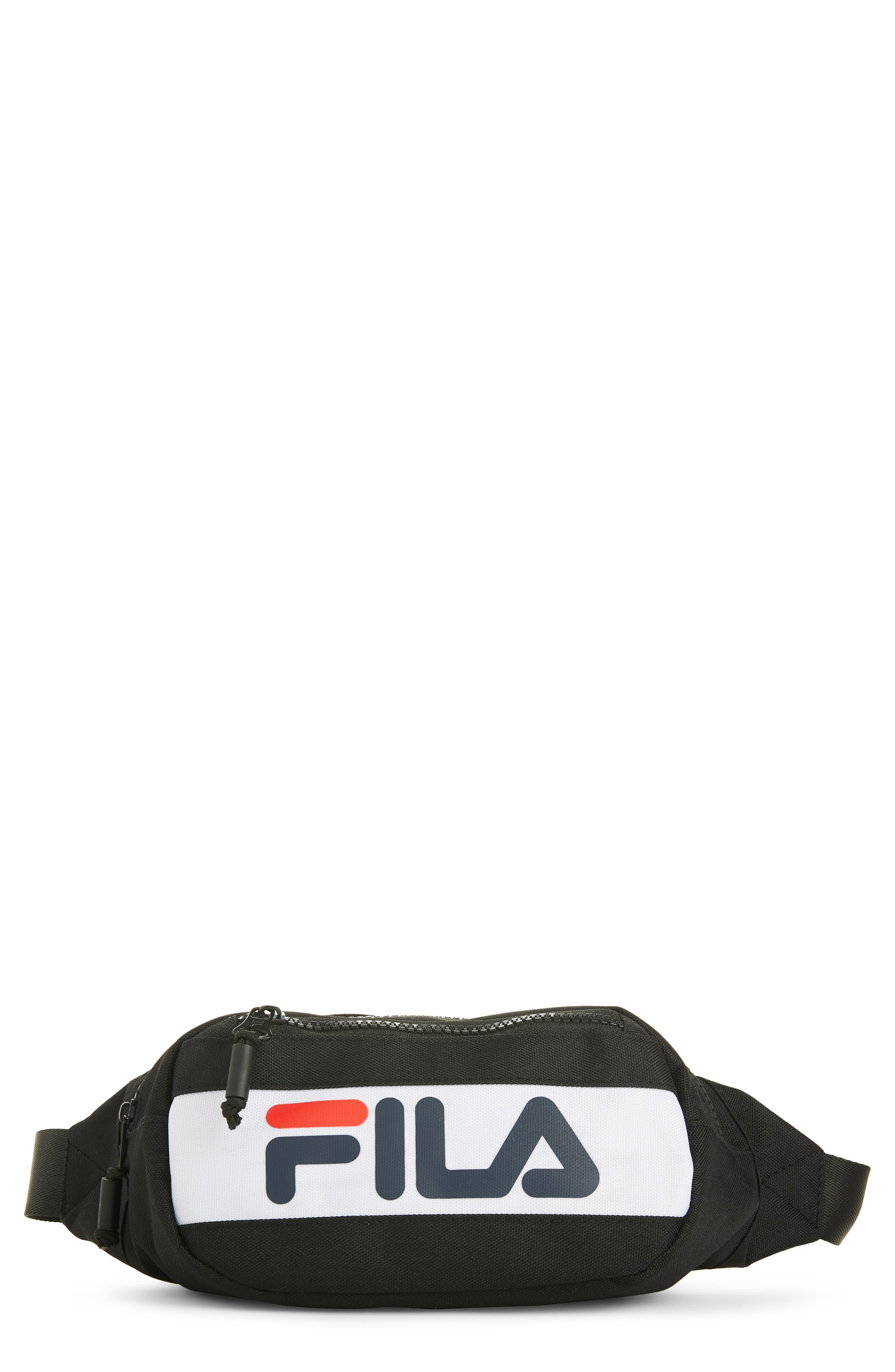 FILA Henry Logo Belt Bag, Main, color, 