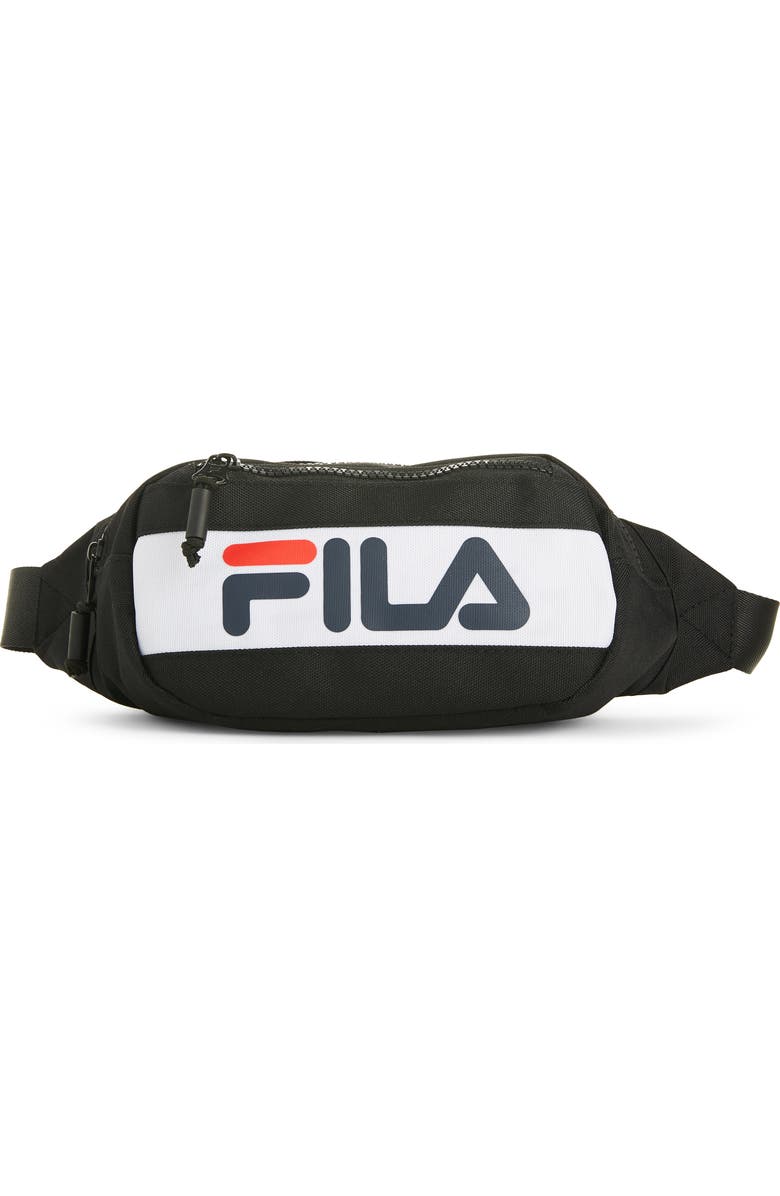 FILA Henry Logo Belt Bag, Main, color,