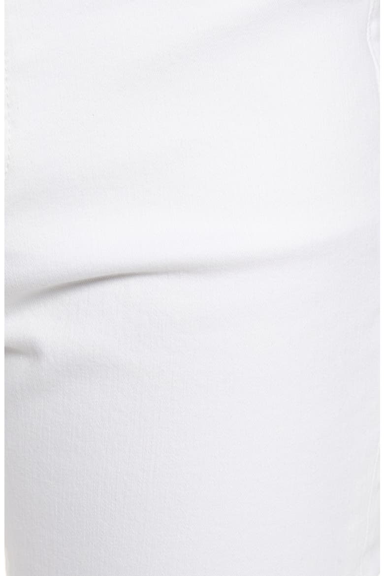JEN7 High Waist Eyelet Hem Ankle Skinny Jeans, Alternate, color, WHITE
