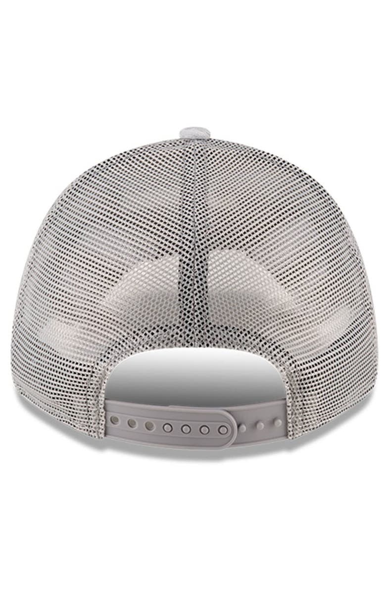 New Era Men's New Era  Heather Gray San Francisco 49ers 2023 NFC West Division Champions Locker Room 9FORTY Trucker Adjustable Hat, Alternate, color, 