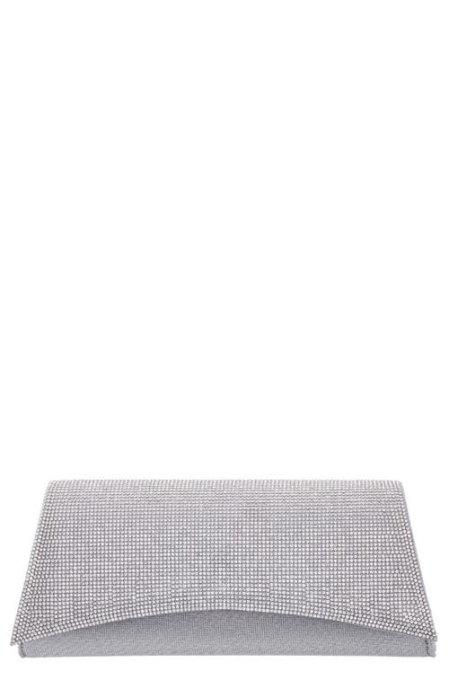Shop Nina Enid Clutch In Silver
